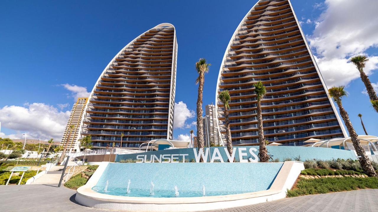 Sunset Waves Benidorm Sea View Apartment Exterior photo